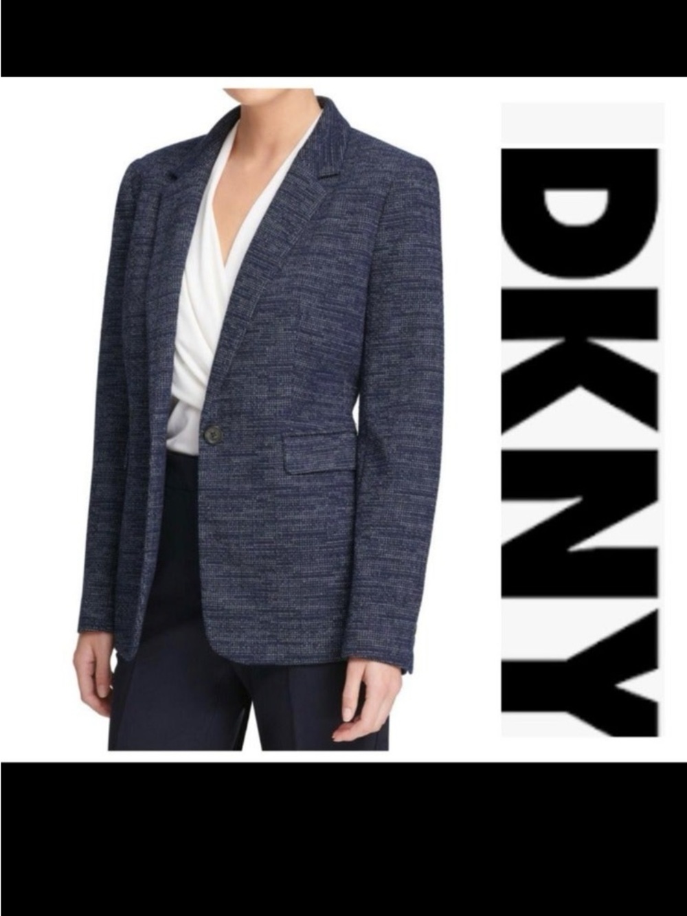 DNKY Navy Blue Women's
Blazer size 8